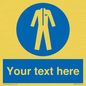 MP3024: Custom Protective Clothing Sign