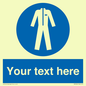 MP3024: Custom Protective Clothing Sign