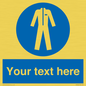 MP3024: Custom Protective Clothing Sign