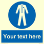 MP3024: Custom Protective Clothing Sign