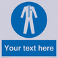 MP3024: Custom Protective Clothing Sign