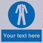 MP3024: Custom Protective Clothing Sign