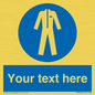 MP3024: Custom Protective Clothing Sign