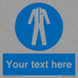 MP3024: Custom Protective Clothing Sign