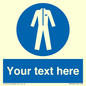 MP3024: Custom Protective Clothing Sign