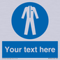 MP3024: Custom Protective Clothing Sign