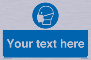 MP3026: Custom Face Mask Sign