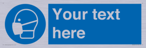 MP3026: Custom Face Mask Sign