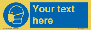 MP3026: Custom Face Mask Sign