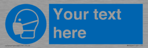 MP3026: Custom Face Mask Sign