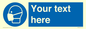 MP3026: Custom Face Mask Sign