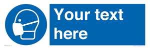 MP3026: Custom Face Mask Sign