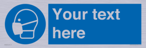 MP3026: Custom Face Mask Sign