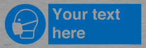 MP3026: Custom Face Mask Sign