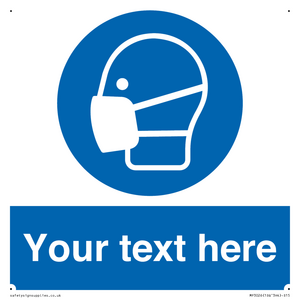 MP3026: Custom Face Mask Sign