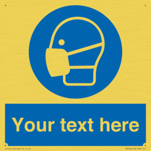MP3026: Custom Face Mask Sign