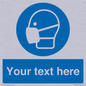 MP3026: Custom Face Mask Sign