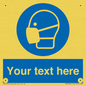 MP3026: Custom Face Mask Sign