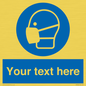 MP3026: Custom Face Mask Sign