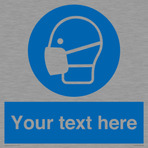 MP3026: Custom Face Mask Sign