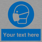 MP3026: Custom Face Mask Sign