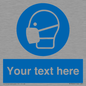 MP3026: Custom Face Mask Sign