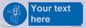 MP3028: Custom Safety Harness Sign