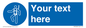 MP3028: Custom Safety Harness Sign