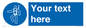 MP3028: Custom Safety Harness Sign