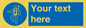 MP3028: Custom Safety Harness Sign