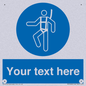MP3028: Custom Safety Harness Sign