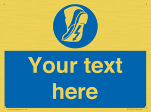 MP5161: Custom Anti-static Footwear Sign