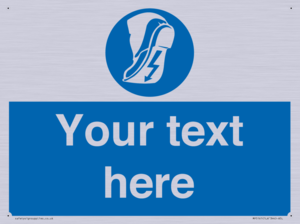 MP5161: Custom Anti-static Footwear Sign