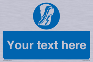 MP5161: Custom Anti-static Footwear Sign