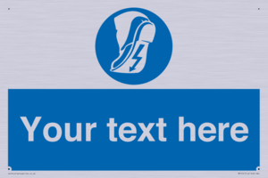 MP5161: Custom Anti-static Footwear Sign