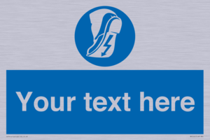 MP5161: Custom Anti-static Footwear Sign