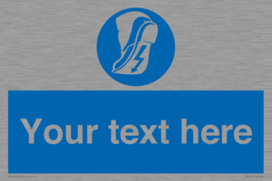 MP5161: Custom Anti-static Footwear Sign