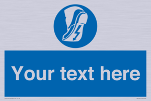 MP5161: Custom Anti-static Footwear Sign