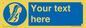 MP5161: Custom Anti-static Footwear Sign
