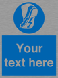 MP5161: Custom Anti-static Footwear Sign