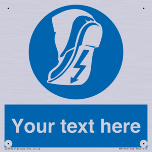 MP5161: Custom Anti-static Footwear Sign