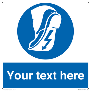 MP5161: Custom Anti-static Footwear Sign