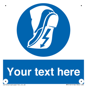 MP5161: Custom Anti-static Footwear Sign