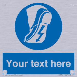 MP5161: Custom Anti-static Footwear Sign