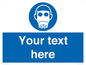 MP5167: Custom Respirator Required Sign