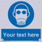 MP5167: Custom Respirator Required Sign
