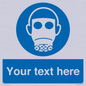 MP5167: Custom Respirator Required Sign