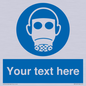 MP5167: Custom Respirator Required Sign