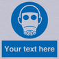MP5167: Custom Respirator Required Sign