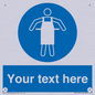MP5169: Custom Protective Apron Required Sign